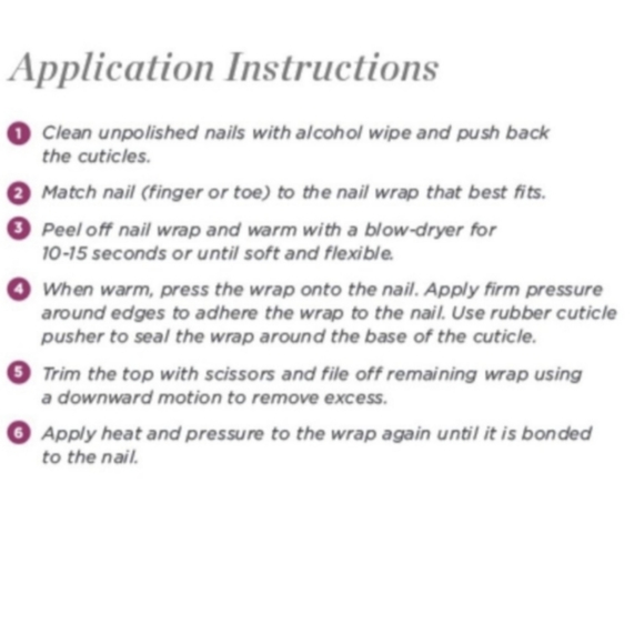 Jamberry Pink Floral Nail Wrap - Picture 4 of 4